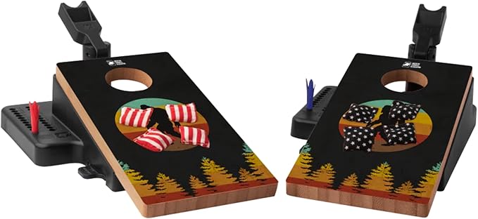 ACA American Cornhole Association Table Top Mini Cornhole Game Set