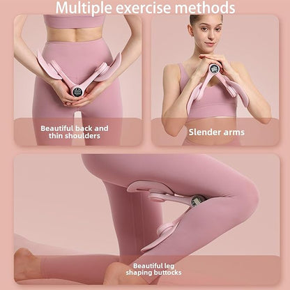 Thigh Master Thigh Exerciser for Women – Pelvic Floor Exercise Devices for Home Fitness, Leg & Hip Toner for Postpartum Recovery, Strength Training & Slimming