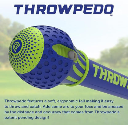 GETMOVIN SPORTS THROWPEDO - The Ultimate Long-Distance Underhand Throw and Catch Game with Self-Correcting Technology for Pinpoint Accuracy - Patent Pending