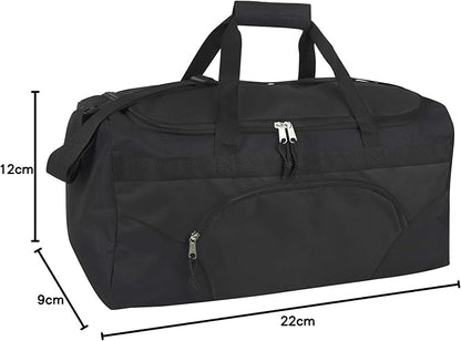 40 Liter, 22 Inch Reflective Duffle Bag with Shoulder Strap for Men, Women, Travel