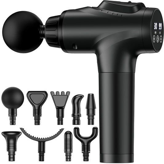 APHERMA Massage Gun, Muscle Massage Gun for Athletes Handheld Electric Deep Tissue Back Massager