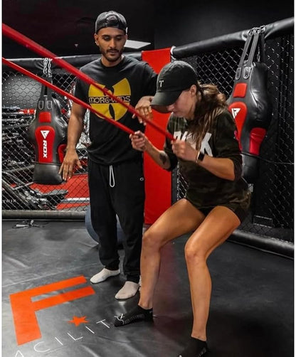 Dynamic Rubber Battle Ropes Alternative for Home and Gym | Maximize Calorie Burn | Revolutionary Fitness Equipment for Abs and Full Body Workout