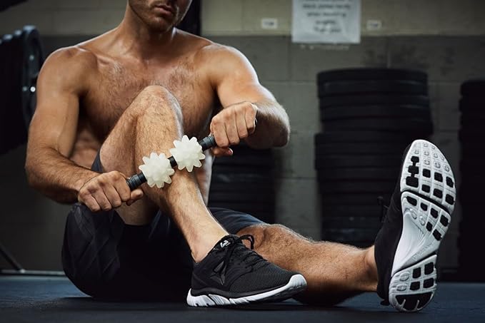 RumbleRoller Original Beastie Fiberglass Roller, Clear