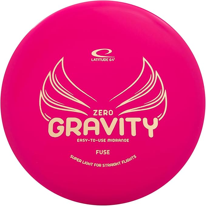 Latitude 64 Gravity Disc Golf Disc Set | 6-Pack Starter Set | Pure, Fuse, Explorer, Saint, Diamond, Bolt | Lightweight, Floating Plastic for Longer Flights | 120-130g (Colors May Vary)