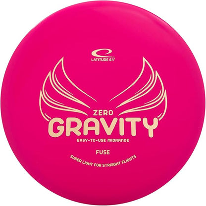 Latitude 64 Gravity Disc Golf Disc Set | 6-Pack Starter Set | Pure, Fuse, Explorer, Saint, Diamond, Bolt | Lightweight, Floating Plastic for Longer Flights | 120-130g (Colors May Vary)
