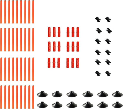 TNZMART 3.3 FT Agility Poles Adjustable Hurdles for Soccer Football Speed Training Equipment Track and Field