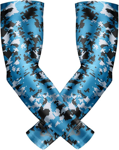 Bucwild Sports Baseball Arm Sleeve - Youth & Adult 1 Pair - Football Basketball Cycling Tennis