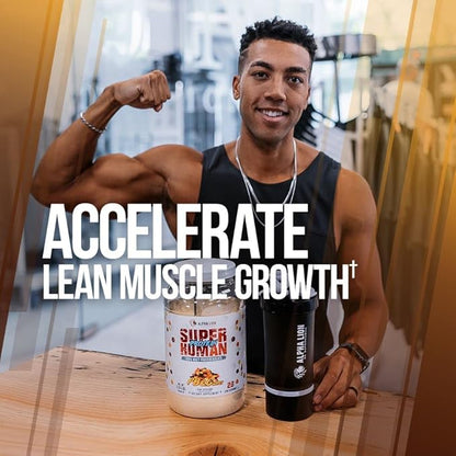 ALPHA LION Superhuman Whey Protein Powder, Great Tasting Pure Whey Protein Isolate, Low Carb, Low Sugar, No Bloat Post Workout, Muscle Recovery & Growth (28 Servings, Cookie Collision)
