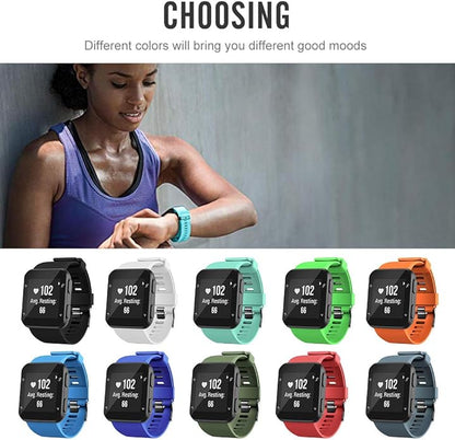 Compatible with Garmin Forerunner 35 Band,Solf Silicone Replacement Bands for Garmin Forerunner 35 Watch