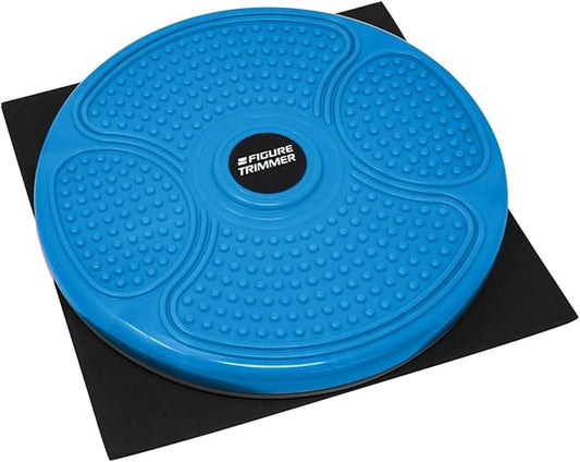 Daiwa Felicity Figure Trimmer Ab Twister Board - Waist Twister Machine for Core & Abs Exercise - Waist Twisting Fitness Tool, Dizzy Disc Twist Board for Slimming Workout with 8 Magnets Reflexology