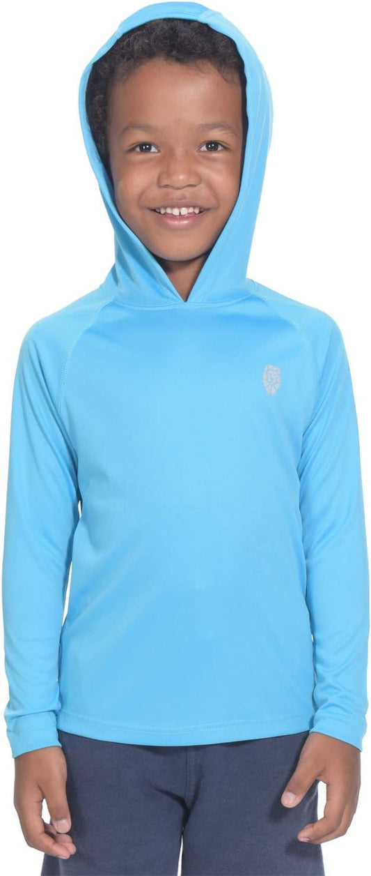 Hoodies for Boys Outdoor Recreation Shirts - Youth Athletic Tops Sun Protection UPF 50+