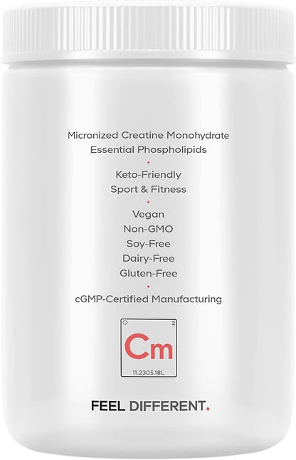 Codeage Liposomal Creatine Monohydrate Supplement, Pure Creatine 2500mg - 3 Months Supply, Micronized, Creatinine Muscles Sports Nutrition and Athletes, Non-GMO - 360 Capsules
