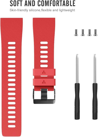 Compatible with Garmin Forerunner 35 Band,Solf Silicone Replacement Bands for Garmin Forerunner 35 Watch