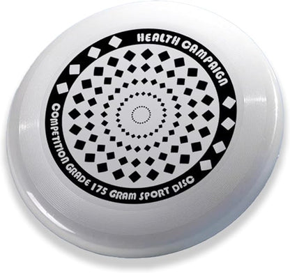 175g Professional Sports Flying Disc for Ultimate & Casual Play, Glow-in-The-Dark Competition Grade Throwing Disc, Diamond/Hurricane Pattern, Perfect for Ultimate Sport, Outdoor Fun and Fitness