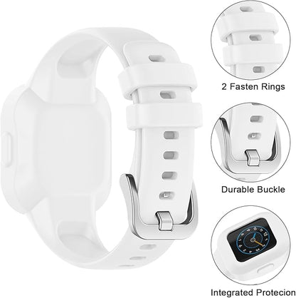 Meliya Silicone Band for Garmin Vivofit Jr 3 Bands, Soft Silicone Replacement Wristband Adjustable Sport Straps for Garmin Vivofit jr. 3