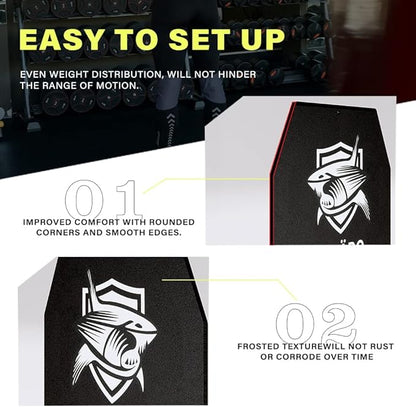 Weighted Vest Plates 5.51/8.81/15.43/20.94LB Pair for Weight Vests, Strength Training, Heavy Workout, Fitness, Running