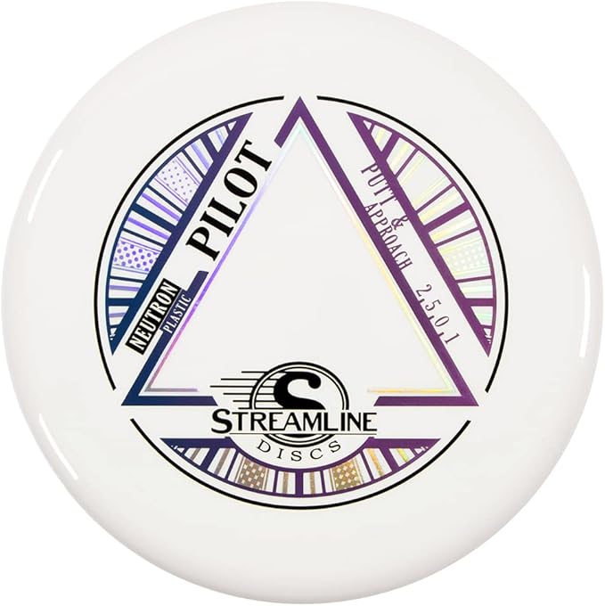 Streamline Discs Neutron Pilot Disc Golf Putter (Colors May Vary)