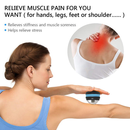AHIER Cold Massage Roller Ball, Stainless Steel Cold Therapy Relief Tool
