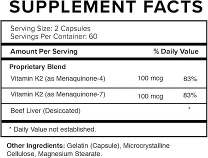 New from Kale Buster | Ultimate Joint Support | Increased Energy | Decreased Brain Fog | Loaded with Vitamin K2 | Better Than Kale | Dave Asprey?™s Favorite |120 Capsules (60Day Supply)