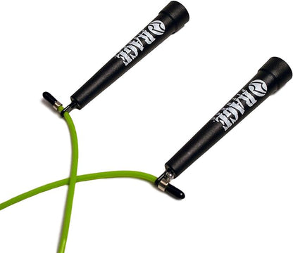 Rage Fitness R2 Jump Rope - Green PVC Training Rope with Speed Bearing Handles