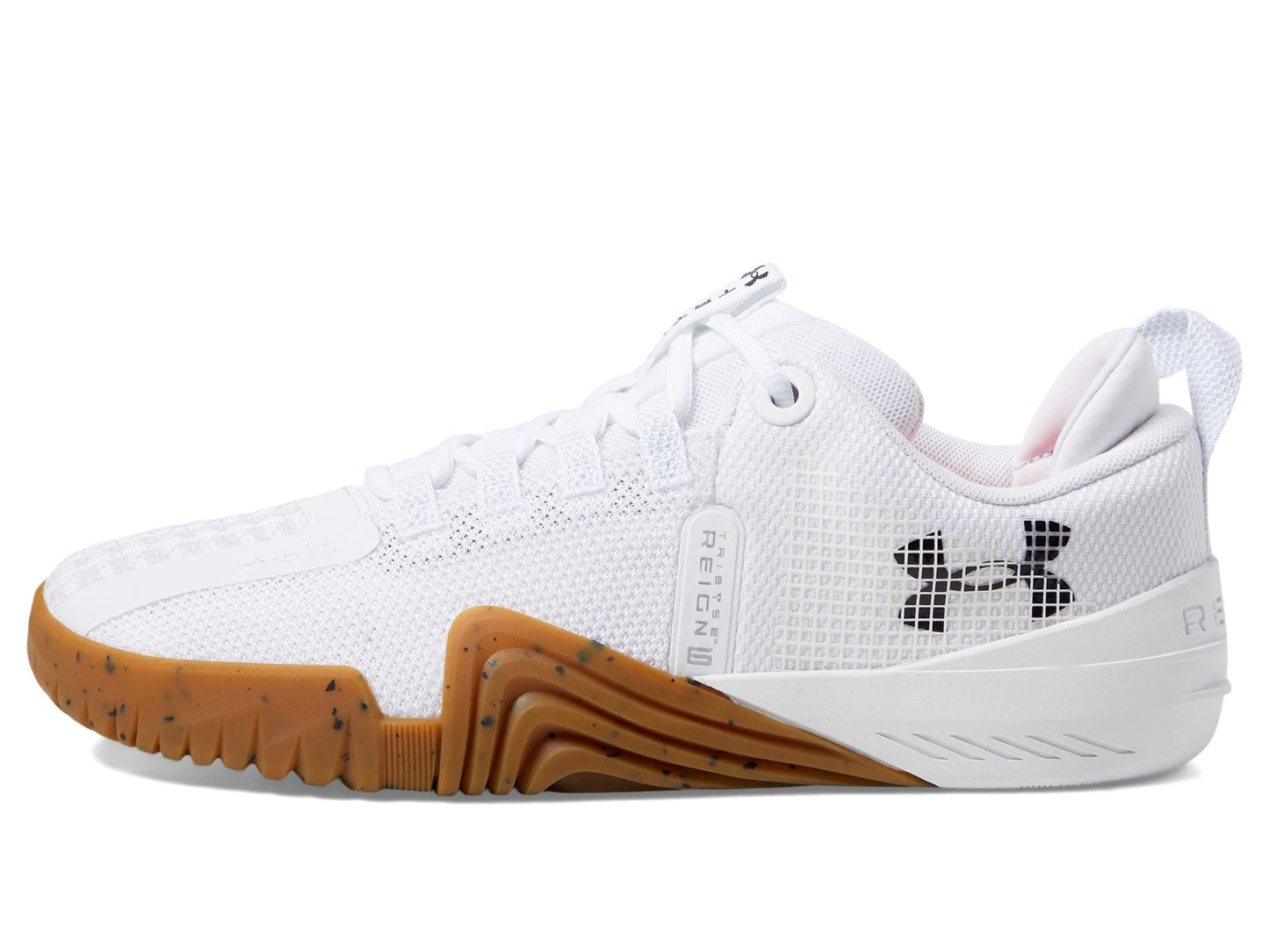 Under Armour TriBase Reign 6 White/Distant Gray/Black 13 D (M)
