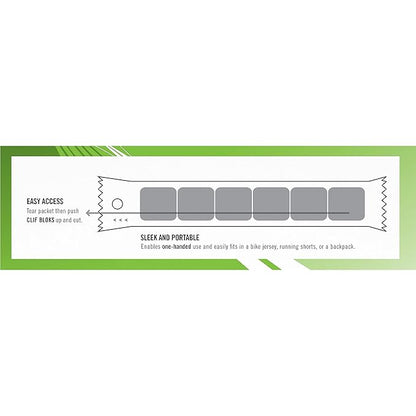 CLIF BLOKS - Salted Watermelon Flavor with 2X Sodium - Energy Chews - Non-GMO - Plant Based - Fast Fuel for Cycling and Running - Quick Carbohydrates and Electrolytes - 2.12 oz. (18 Count)