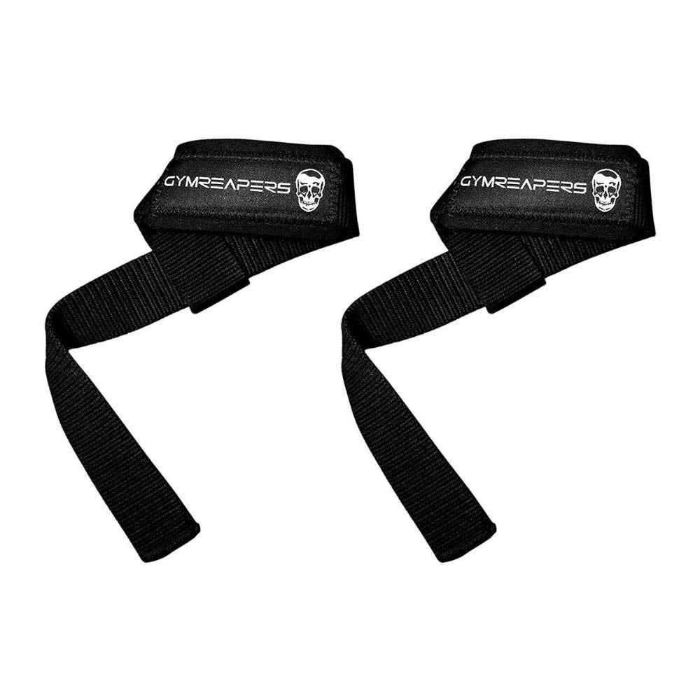 Gymreapers Lifting Wrist Straps for Weightlifting, Bodybuilding, Powerlifting, Strength Training, &
