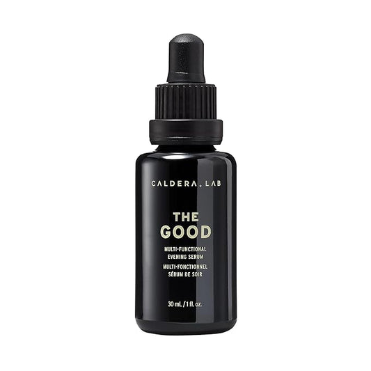 Caldera + Lab The Good | Men's Organic Moisturizing Face Serum for Dry, Sensitive, & Normal Skin