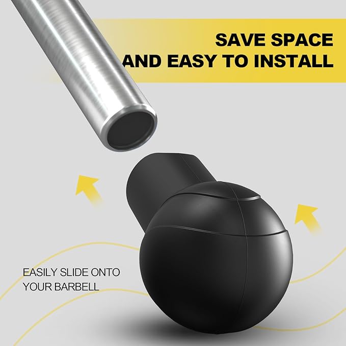 POWER GUIDANCE Landmine Attachment for Barbell - Landmine Attachment for 2 Inch Olympic Bars, for Home Gym Strength Training, Barbell Attachment Rowing Platform Landmine T-Bar Rowing