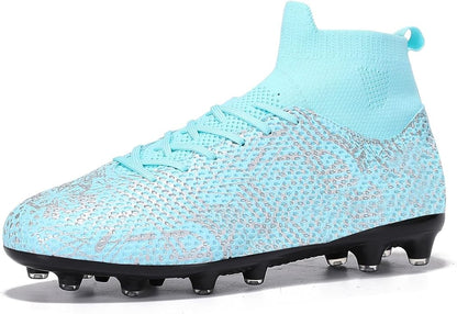 Adult Soccer Cleats Men Lightweight Football Boots Breathable Professional Sneaker Sport Athletic Ground Football Shoes