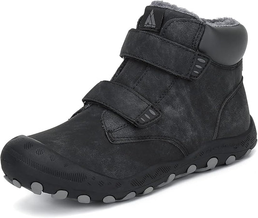 Mishansha Kids Hiking Boots Toddler Girls Boys Hiking Shoes Water-Resistant Anti-Collision Non-Slip