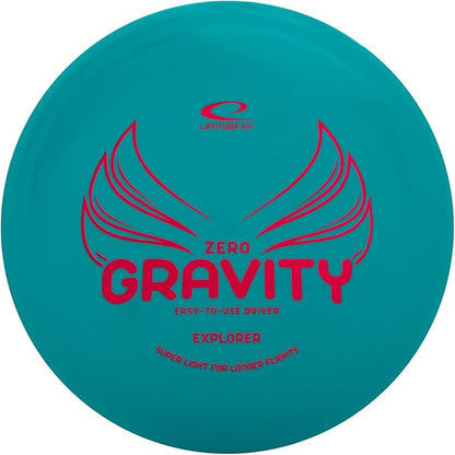 Latitude 64 Gravity Disc Golf Disc Set | 6-Pack Starter Set | Pure, Fuse, Explorer, Saint, Diamond, Bolt | Lightweight, Floating Plastic for Longer Flights | 120-130g (Colors May Vary)