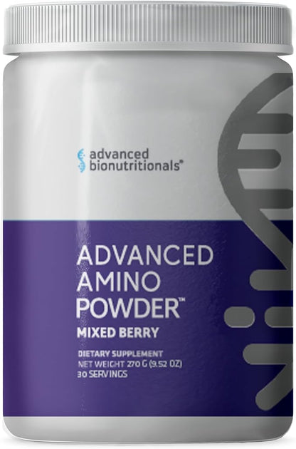 ??Advanced Amino Powder, Amino Acid Supplement, Build Muscle, Post Workout Recovery, Energy,Non-GMO, Gluten Free, Dairy Free, Vegan (30 Servings)