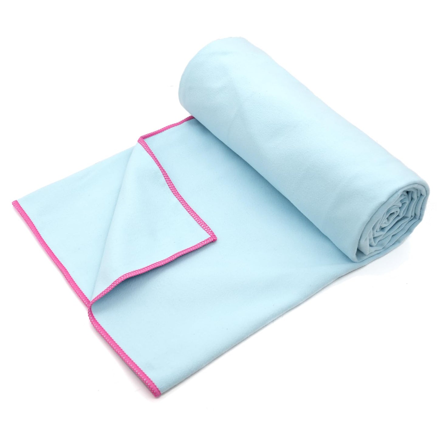 Eunzel 2 Pack Hot Yoga Mat Towel, Ultra-Absorbent Microfiber 72" x 26.5"