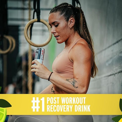 FITAID Recovery Blend, BCAAs, Vitamin B6, B12, Glucosamine, Electrolytes, 100% Clean, Paleo, B-Complex, Citrus Medley, No Sucralose, 12-oz. cans (Pack of 12)