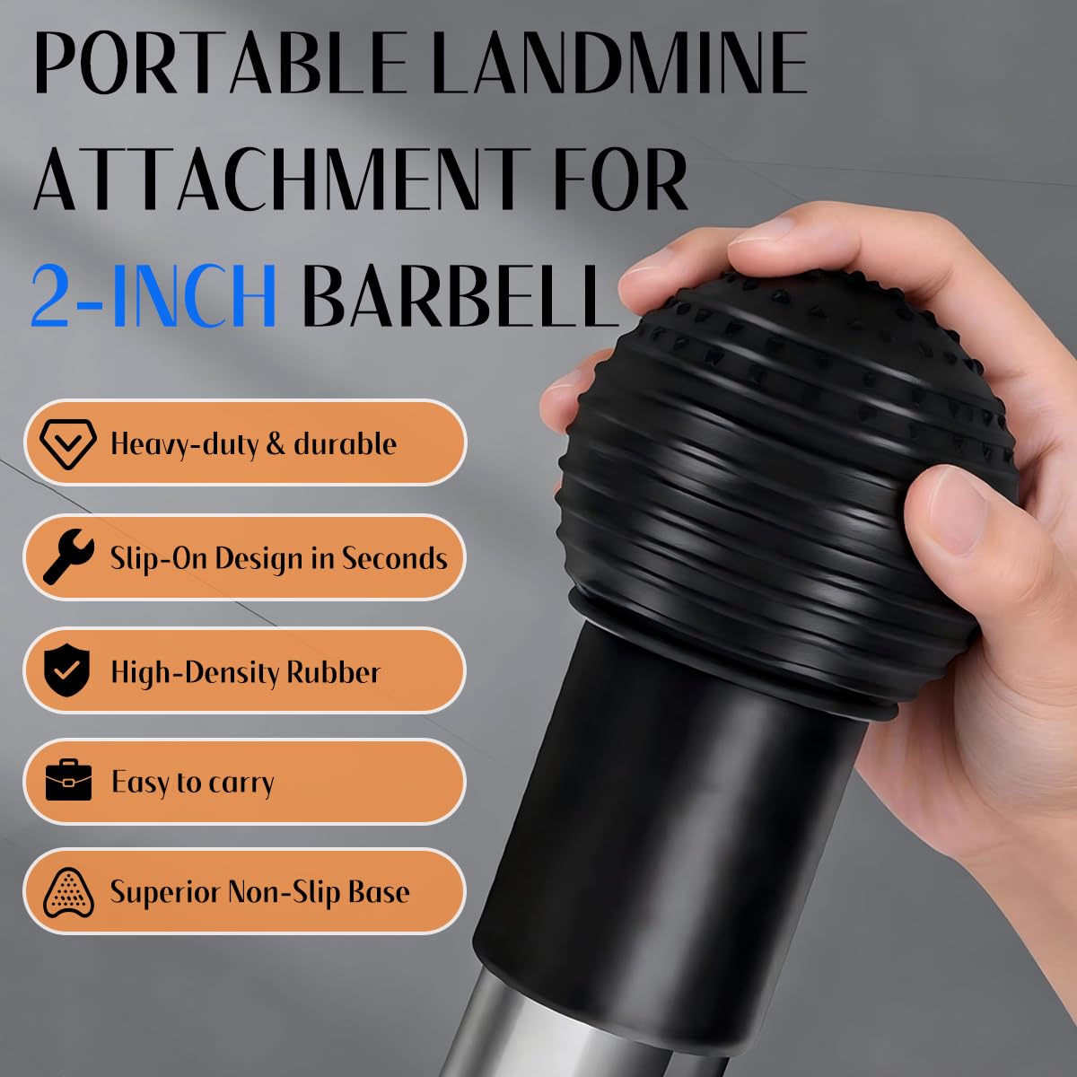 SerniaXin Landmine Attachment for Barbell, Fits 2 Inch Olympic Bars