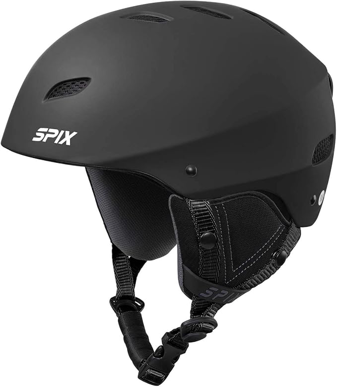SPIX Ski Helmet Snowboard Helmet - ASTM Safety Standard Size Adjustable for Adults Youth Men and Women