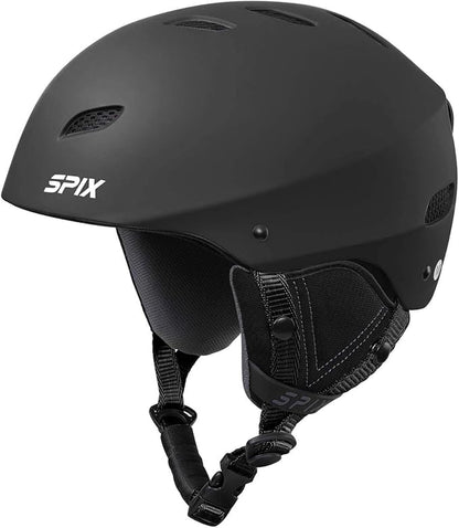 SPIX Ski Helmet Snowboard Helmet - ASTM Safety Standard Size Adjustable for Adults Youth Men and Women