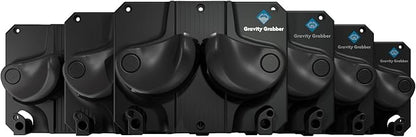 Ultimate Ski & Snowboard Wall Storage Rack - Fits any Ski or Snowboard - Save Your Rocker, Tips and Tails - Damage-free - 6x - Black