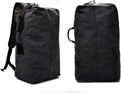 Large Capacity Travel Climbing Bag Tactical Military Duffel Bag Top Load Double Strap Canvas Backpack