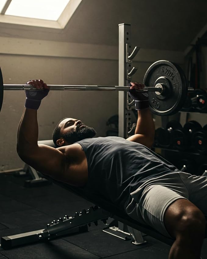 Trideer Workout Gloves for Men, Weight Lifting Gloves with Wrist Wrap Support, Full Palm Protection & Extra Grips for Weightlifting, Exercise, Cross Training, Fitness, Pull-up