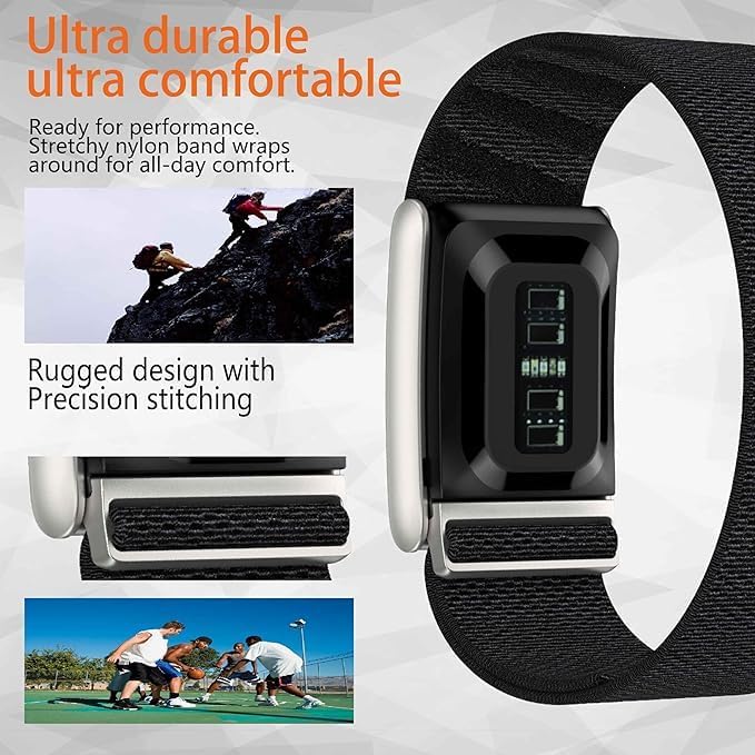 Nylon Soft Band Compatible with WHOOP 5.0, One, Peak, and Life | Adjustable, Durable & Secure Fit Strap | NOT for Gen 4