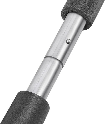 Universal Trampoline Replacement Enclosure Poles with Clamp and Hardware (only fit for The Trampoline with 6 Poles)