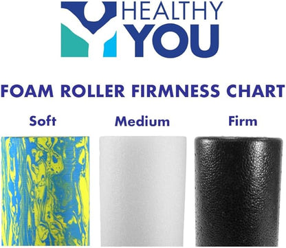 Low Density Soft/Medium Foam Physical Therapy Roller (36" Half Round)