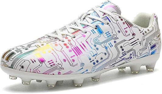 Unisex Low Top AG Sports Soccer Cleats Training Shoes Non-Slip Wear Resistant Football Shoes