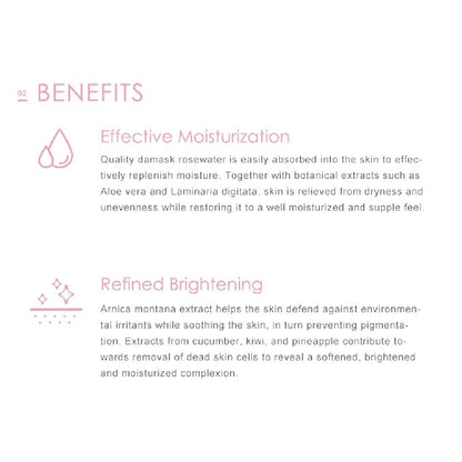 My Beauty Diary-Damask Rose Facial Mask, Softening and Brightening Collagen Essence Face Sheet Mask for Natural Look(8 Combo Pack)