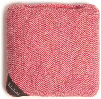 Elakai Cornhole Bags All Weather Single Sided Herringbone Regulation Size and Weight Set of 4 Size 6 in x 6 in