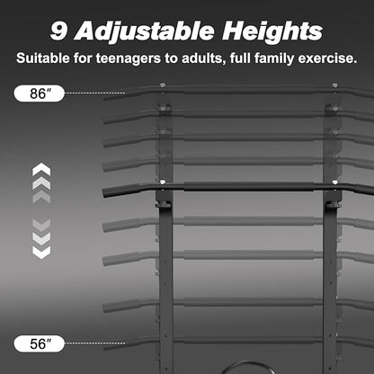RELIFE REBUILD YOUR LIFE Power Tower Pull Up Bar Station Workout Dip Station for Home Gym Strength Training Fitness Equipment