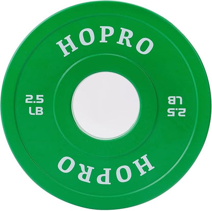 2-Inch Olympic Bumper Plates, Perfect Weight Plates for Weightlifting and Strength Training, Multiple Weights Available