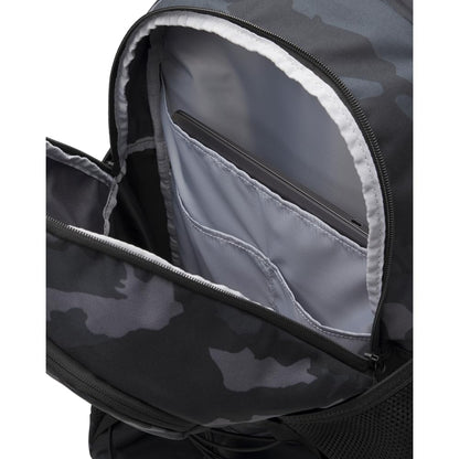 Under Armour Unisex Hustle Sport 6.0 Backpack, (002) Black/Metallic Black, One Size Fits Most